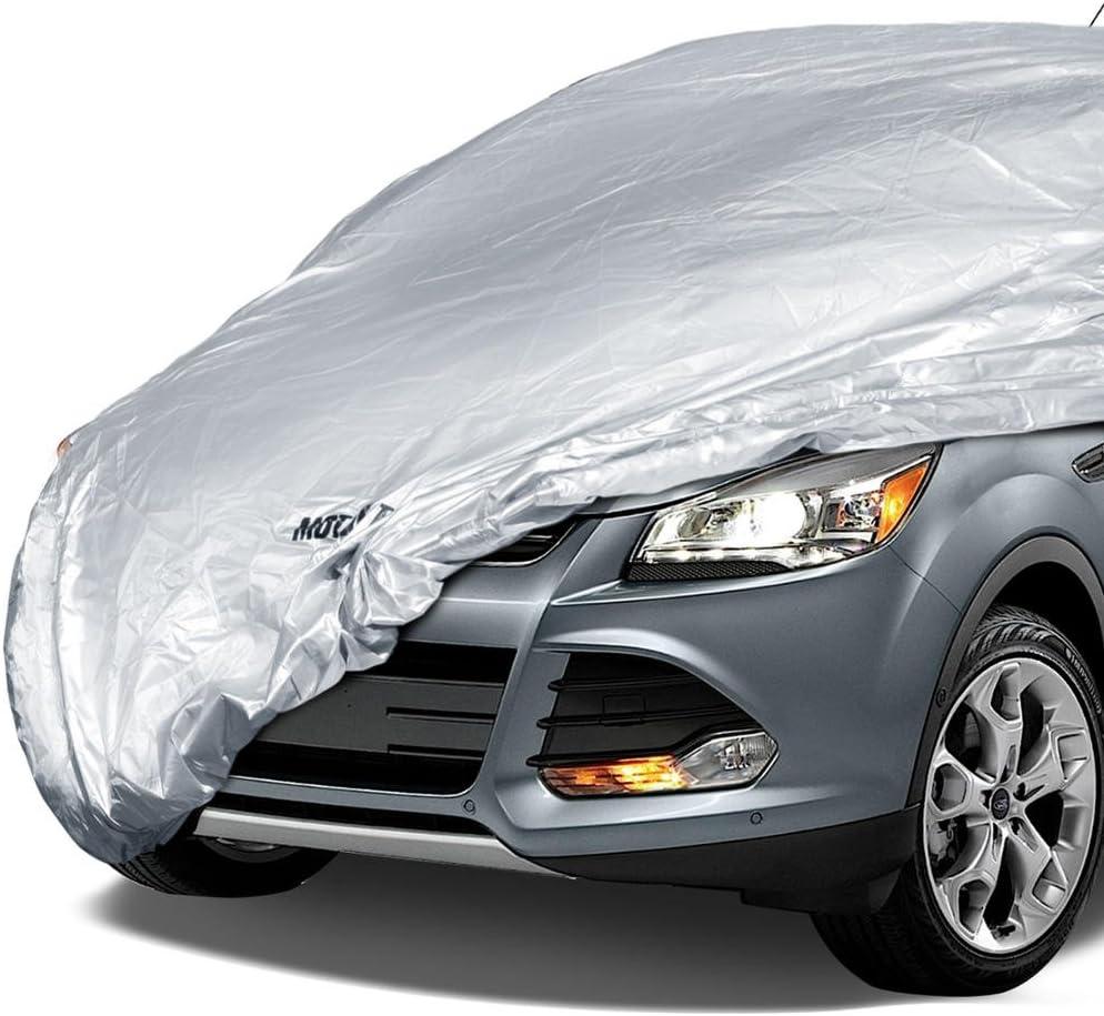 imageMotor Trend All Season Weatherwear 1Poly Layer Snow Proof Water Resistant VanSUV Cover Fits up to 200 InchFits up to 225 Length