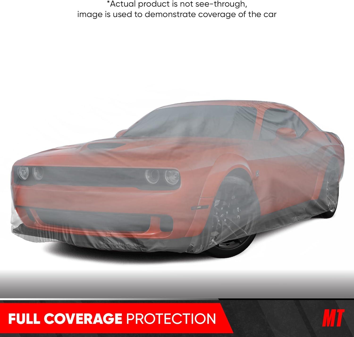 imageMotor Trend Breathable Lightweight Car Cover AntiMoisture BuildUp WaterResistant ScratchResistant TravelFriendly Universal Fit for Cars SUVs Trucks Vans AllWeather OutdoorIndoor L 190quot LXXL