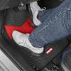 imageMOTOR TREND DualFlex Rubber Car Floor Mats All Weather Waterproof 4Piece Sporty TwoTone Design Car Mats Full Set  Universal TrimtoFit Floor Mats for Car SUV ampamp Trucks  Car Carpet ProtectorRed