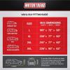 imageMotor Trend 4Layer 4Season Auto Waterproof Outdoor UV Protection for Heavy Duty Use Full Car Cover for Vans Suvs Crossovers up to 185quot210 L x 77 W x 60H