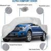 imageMotor Trend Custom Fit Truck Cover for Ford F150 Super CrewCab Short Bed 20012019 Heavy Duty Car Cover Waterproof All Weather Indoor Outdoor Heavy Duty Car Cover for Automobiles Winter StorageMax Bed Length 96  250 L x 80 W x 69 H