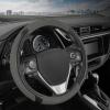 imageMotor Trend GripTech Sport Burgundy Steering Wheel Cover  Enhanced Traction and Comfort for Car Truck Van SUV  15 inch TwoTone DesignGray