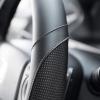 imageMotor Trend Perforated Microfiber Leather Steering Wheel Cover for Cars Trucks SUVs Vans Sporty Racing Improved Grip AntiFatigue Ergonomic Design Airbag Compatible  Fits Standard 15quot Inch  BeigeWhite Stitching  Black