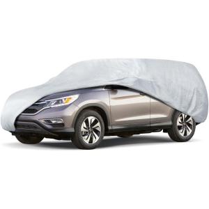 imageMotor Trend All Season Weatherwear 1Poly Layer Snow Proof Water Resistant VanSUV Cover Fits up to 200 InchFits up to 200 Length