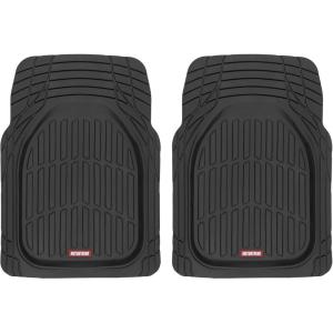 imageMotor Trend FlexTough Floor Mats for Cars Blue Deep Dish AllWeather Car Mats Waterproof Trimto Fit Automotive Floor Mats for Cars Trucks SUV Universal Floor Liner Car AccessoriesBlack