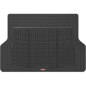 imageMotor Trend FlexTough Rear Cargo Mat  HeavyDuty Trimmable Car Trunk Mat for Back of SUV Universal Rear Cargo Liner for SUV Flexible Trunk Liner Automotive Floor Mats ampamp Cargo Liners GrayBlack