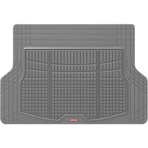 imageMotor Trend FlexTough Rear Cargo Mat  HeavyDuty Trimmable Car Trunk Mat for Back of SUV Universal Rear Cargo Liner for SUV Flexible Trunk Liner Automotive Floor Mats ampamp Cargo Liners GrayGray