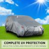 imageMotor Trend 6Series MultiLayered Waterproof SUV ampamp Van Car Cover  Heavy Duty Vehicle Outdoor Indoor Inner FleeceLined Snow Rain Sun UV Dust Exterior Protection Full Coverage XL  max Length 185quotXLmax Length 210