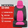 imageMotor Trend AquaShield Waterproof Front Seat Covers Pink Seat Covers for Cars  Neoprene Front Car Seats Cover SUV Seat Covers Protector  Car Interior Cover for Auto Trucks ampamp Dog OwnersPink
