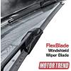 imageMotor Trend Flexblade Premium Replacement Windshield Wiper Blades  Bracketless Curved Beam Blade Design  All Season All Weather Silent StreakFree 22  22 Inch 2 Pack22  26 Inch 2 Pack