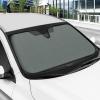 imageMotor Trend Front Windshield Sun Shade  Jumbo Accordion Folding Auto Sunshade for Car Truck SUV  Blocks UV Rays Sun Visor Protector  Keeps Your Vehicle Cool  66 x 27 InchGray