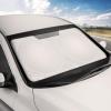 imageMotor Trend PopUp Car Windshield Sun Shade  Foldable Sun Shade with Storage Bag Collapsible Sun Visor  Portable Sunshade Medium 65 x 33 inchesLarge