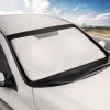 imageMotor Trend PopUp Car Windshield Sun Shade  Foldable Sun Shade with Storage Bag Collapsible Sun Visor  Portable Sunshade Medium 65 x 33 inchesXLarge