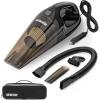 imageMotor Trend Lightweight ampamp Portable Handheld Car Vacuum Cleaner Interior Cleaning Wet or Dry Mess Includes 3 Accessories  Filter ampamp Carrying Bag Powerful Suction 15 Ft Extra Long Cord