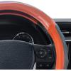 imageMotor Trend GripDrive Carbon Fiber Steering Wheel Cover NonSlip Sporty Racing Faux Leather Ergonomic Comfortable Handle Steering Wheel Cover for Cars Trucks Vans SUV  Fits Standard 15 Inch  BlackOrange UltraSport