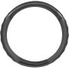 imageMotor Trend GripDrive Carbon Fiber Steering Wheel Cover NonSlip Sporty Racing Faux Leather Ergonomic Comfortable Handle Steering Wheel Cover for Cars Trucks Vans SUV  Fits Standard 15 Inch  BlackGray UltraSport