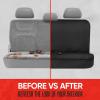 imageBDK AquaShield Rear Bench Car Seat Cover Waterproof Neoprene Back Seat Cover for Trucks Van SUV Ideal Car Seat Protector for Kids ampamp Dogs Automotive Car Accessories GrayBlack