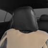 imageMotor Trend Gray Faux Leather Car Seat Covers for Front Seats  Automotive Bucket PU Leather Seat Covers for SUV Made for Vehicles with Removable Headrests Interior Covers for Car Truck Van SUVBeige TwoTone
