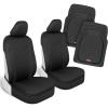 Black Front Seats & Mats