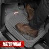 imageMotor Trend FlexTough Black Floor Mats for Cars ampamp Cargo Mat Full Set  All Weather Front ampamp Rear Rubber Automotive Floor Mats ampamp Cargo Liner for SUV Car ampamp Van  Interior Trunk Mat ampamp Floors CoverGray