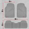 imageMotor Trend FlexTough Performance All Weather Rubber Car Mats with Cargo Liner  Full Set Front ampamp Rear Floor Mats for Cars Truck SUV Automotive Floor Mats BlackGray