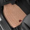 imageMotor Trend Grand Prix Tire Tread Rubber Car Floor Mats for Autos SUV Truck ampamp Van  AllWeather Waterproof Protection Front ampamp Rear Seat Liners Trim to Fit Most VehiclesBeigeBeige