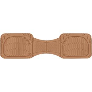 imageMotor Trend Premium FlexTough Deep Dish Rear Rubber Floor Mat Liners Heavy Duty AllWeather Universal Fit TrimToFit Floor Mats for Cars Sedans Trucks SUVs Durable ampamp Easy To Clean Car Mats  BlackBeige