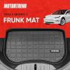 imageMotor Trend Custom Fit Frunk Mat for 20172020 Tesla Model 3 Odorless All Weather Front Trunk Floor Mat Cargo Liner Protection from Dirt Debri Mud amp Moisture AntiSlip Full Coverage