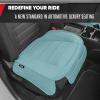 imageMotor Trend Rear Seat Cushion  Black Diamond Stitched Faux Leather Rear Seat Cover for Cars Trucks SUVs  Padded Waterproof NonSlip Back Seat Cover with Storage PocketsMint Front Seats
