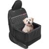imageMotor Trend Dog Car Seat Cover for Back Seat  Waterproof NonSlip ScratchResistant Back Seat Pet Cover for Dogs  Universal Fit Dog Accessories for Cars Trucks SUV amp Vans  BlackSingle Seat Cover