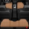 imageMotor Trend 3 Row Odorless Rubber Floor Mats amp Liners for Car SUV Van Durable Heavy Duty Polymerized Latex Full Interior Protection ExtraHigh Ridgeline Design Black Model Number MT773801BKBeige