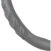 imageMotor Trend 100 Odorless Car Steering Wheel Cover  Fit for Car SUV Van Truck  Comfort Cushion Grip Gray Strandard Size 145 to 155 inchGray