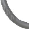 imageMotor Trend 100 Odorless Car Steering Wheel Cover  Fit for Car SUV Van Truck  Comfort Cushion Grip Gray Strandard Size 145 to 155 inchGray