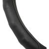 imageMotor Trend Ergonomic Grip Steering Wheel CoverProtector for Small Size Steering Wheels in Cars SUVs Boats 135145 Carbon Fiber Synthetic Leather Black