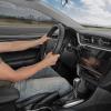 imageMotor Trend GripTech Plush Fuzzy Steering Wheel Cover for Car Truck Van SUV Standard 15 inch Size Soft Black Fluffy Exterior Comfortable Ergonomic Car Steering Wheel CoverBlack