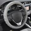 imageMotor Trend 100 Odorless Car Steering Wheel Cover  Fit for Car SUV Van Truck  Comfort Cushion Grip Gray Strandard Size 145 to 155 inchGray