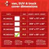 imageMotor Trend 4Series Car Cover for Land Rover Range Rover 19942020  All Weather WaterResistant Snow Rain Dust Sun UV Full Coverage Protection Lightweight Single Layer Car Tarp  Up to 225 Length