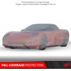 imageMotor Trend 4Series Lightweight Car Cover Fits 20092023 Dodge Challenger Sedan SXT RT SRT Hellcat Breathable AntiMoisture WaterResistant ScratchResistant AllWeather Outdoor amp Indoor UseChevrolet Chevy Corvette 20102013