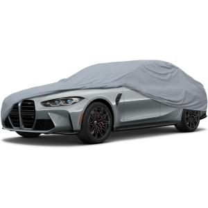 imageMotor Trend 4Series Lightweight Car Cover Fits 19772025 BMW 7Series Sedan xDrive Hybrid Electric Breathable AntiMoisture WaterResistant ScratchResistant AllWeather Outdoor amp Indoor UseBMW 3Series M3 20112025