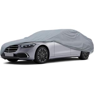 imageMotor Trend 4Series Lightweight Car Cover Fits 19772025 BMW 7Series Sedan xDrive Hybrid Electric Breathable AntiMoisture WaterResistant ScratchResistant AllWeather Outdoor amp Indoor UseMercedesBenz SClass 19722025