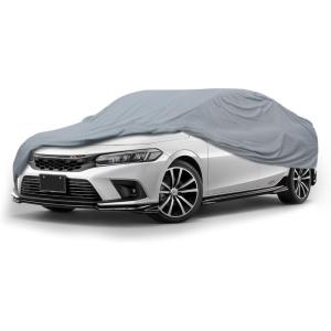 imageMotor Trend 4Series Lightweight Car Cover Fits 19782025 Mitsubishi Mirage ES LE BE SE Breathable AntiMoisture WaterResistant ScratchResistant AllWeather Outdoor amp Indoor UseHonda Civic 20112025