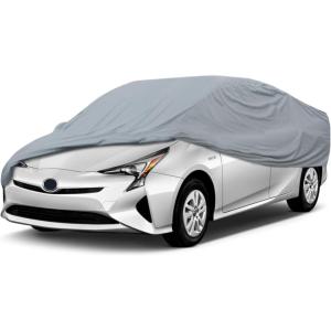 imageMotor Trend 4Series Lightweight Car Cover Fits 19782025 Mitsubishi Mirage ES LE BE SE Breathable AntiMoisture WaterResistant ScratchResistant AllWeather Outdoor amp Indoor UseToyota Prius 19972020