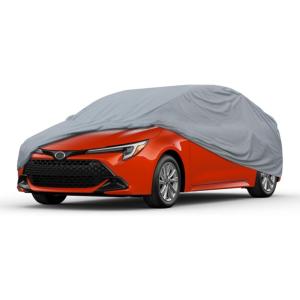 imageMotor Trend 4Series Lightweight Car Cover Fits 19782025 Mitsubishi Mirage ES LE BE SE Breathable AntiMoisture WaterResistant ScratchResistant AllWeather Outdoor amp Indoor UseToyota Corolla Hatchback 20192025