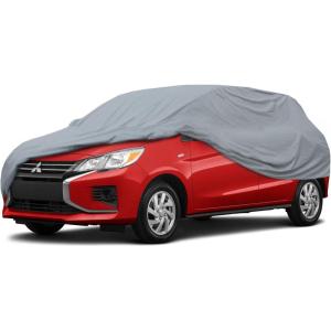 imageMotor Trend 4Series Lightweight Car Cover Fits 19782025 Mitsubishi Mirage ES LE BE SE Breathable AntiMoisture WaterResistant ScratchResistant AllWeather Outdoor amp Indoor UseMitsubishi Mirage 19782025