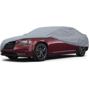 imageMotor Trend 4Series Lightweight Car Cover Fits 20092023 Dodge Challenger Sedan SXT RT SRT Hellcat Breathable AntiMoisture WaterResistant ScratchResistant AllWeather Outdoor amp Indoor UseChrysler 300 20052023