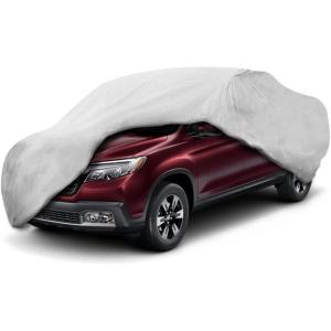 imageMotor Trend Custom Fit Truck Cover for GMC Sierra 2500HD 3500HD Crew Cab 20082018 Heavy Duty Car Cover Waterproof All Weather Indoor Outdoor Heavy Duty Car Cover for Automobiles Winter StorageMax Bed Length 84  230 L x 80 W x 60 H