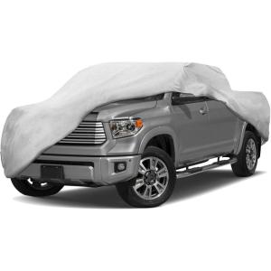 imageMotor Trend Custom Fit Truck Cover for Toyota Tundra 20062019 Heavy Duty Car Cover Waterproof All Weather Indoor Outdoor Heavy Duty Car Cover for Automobiles UV Rain Snow Dust Winter Storage