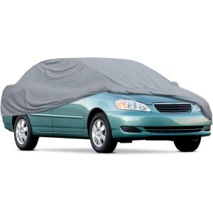 imageMotorTrend Custom Fit Car Cover for Ford Mustang 19652004 AllWeather Protection for Cars Trucks amp SUVs UV Resistant Waterproof ScratchResistant Vehicle Cover for Outdoor amp IndoorToyota Corolla 20002018