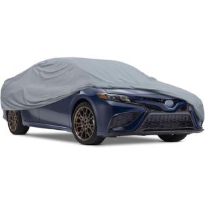 imageMotorTrend Custom Fit Car Cover for Ford Mustang 19652004 AllWeather Protection for Cars Trucks amp SUVs UV Resistant Waterproof ScratchResistant Vehicle Cover for Outdoor amp IndoorToyota Camry 19912025
