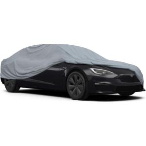 imageMotorTrend Custom Fit Car Cover for Ford Mustang 19652004 AllWeather Protection for Cars Trucks amp SUVs UV Resistant Waterproof ScratchResistant Vehicle Cover for Outdoor amp IndoorTelsa Model S 20122025